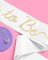Sash Gold Foil | Baby Shower Accessory, Pregnancy Announcement Supplies, Gender Reveal Party Decorations